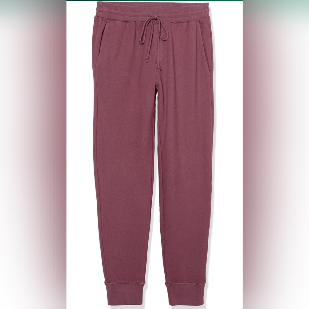 VELVET by Graham & Spencer Kyle Fleece Jogger Pant Soft Red Cotton Size XL